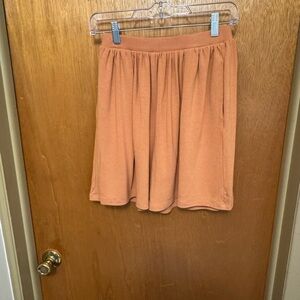 Zenana Women's terra-cotta Shorts S Relaxed Fit Elastic Waist. Pockets. NWOT